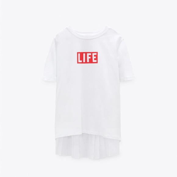 Zara LIFE T- Shirt - Picture 2 of 5
